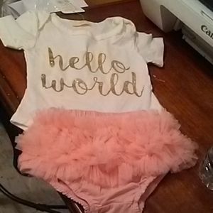 2 piece hello world outfit
